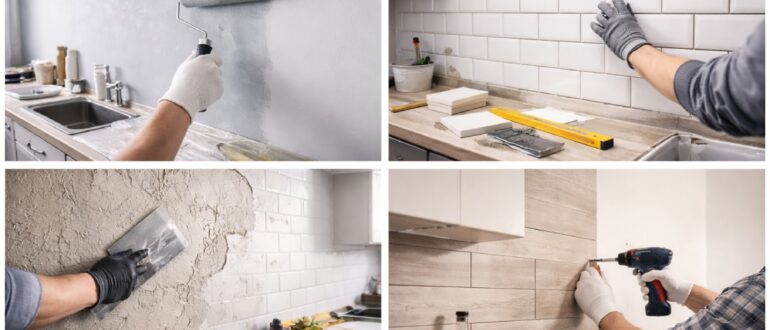 Чем лучше отделать стены на кухне в квартире