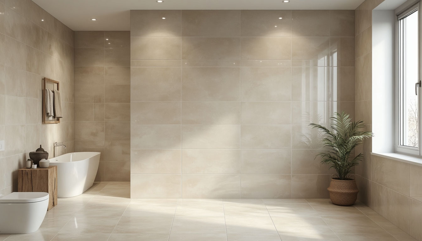 Какая плитка в ванную сейчас в тренде