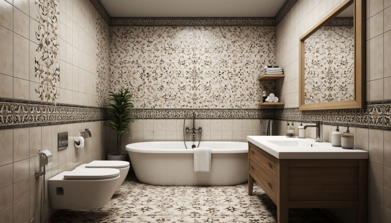 Какую плитку лучше класть в ванной