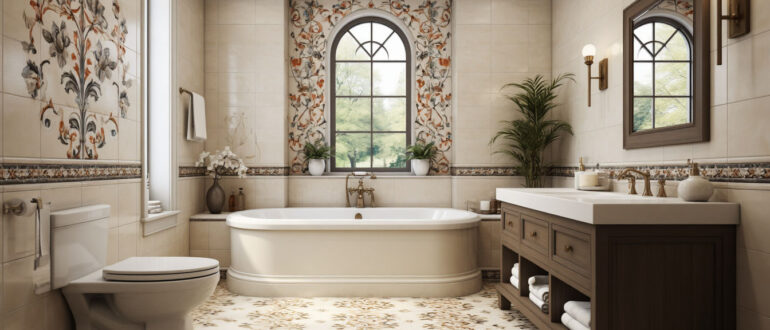 Какую плитку выбрать в ванную комнату