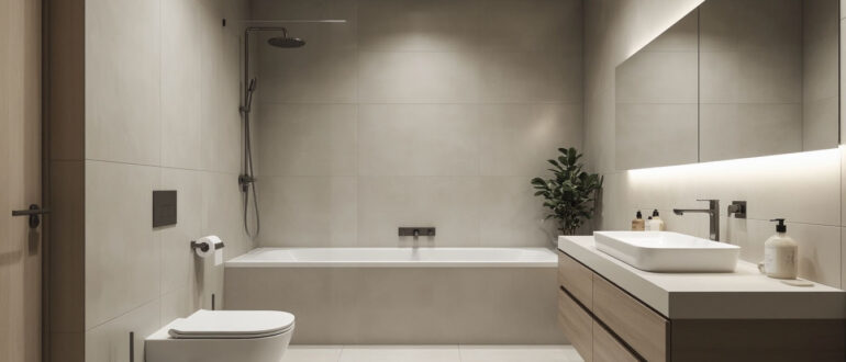 Плитка или керамогранит для ванной