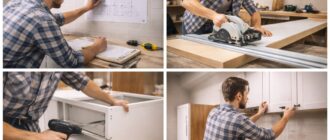 Как самому сделать кухонный гарнитур